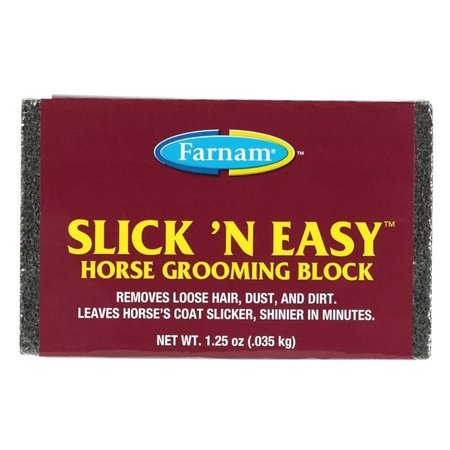 FARNAM Slick 'N Easy Horse Grooming Block, Fiberglass 39036